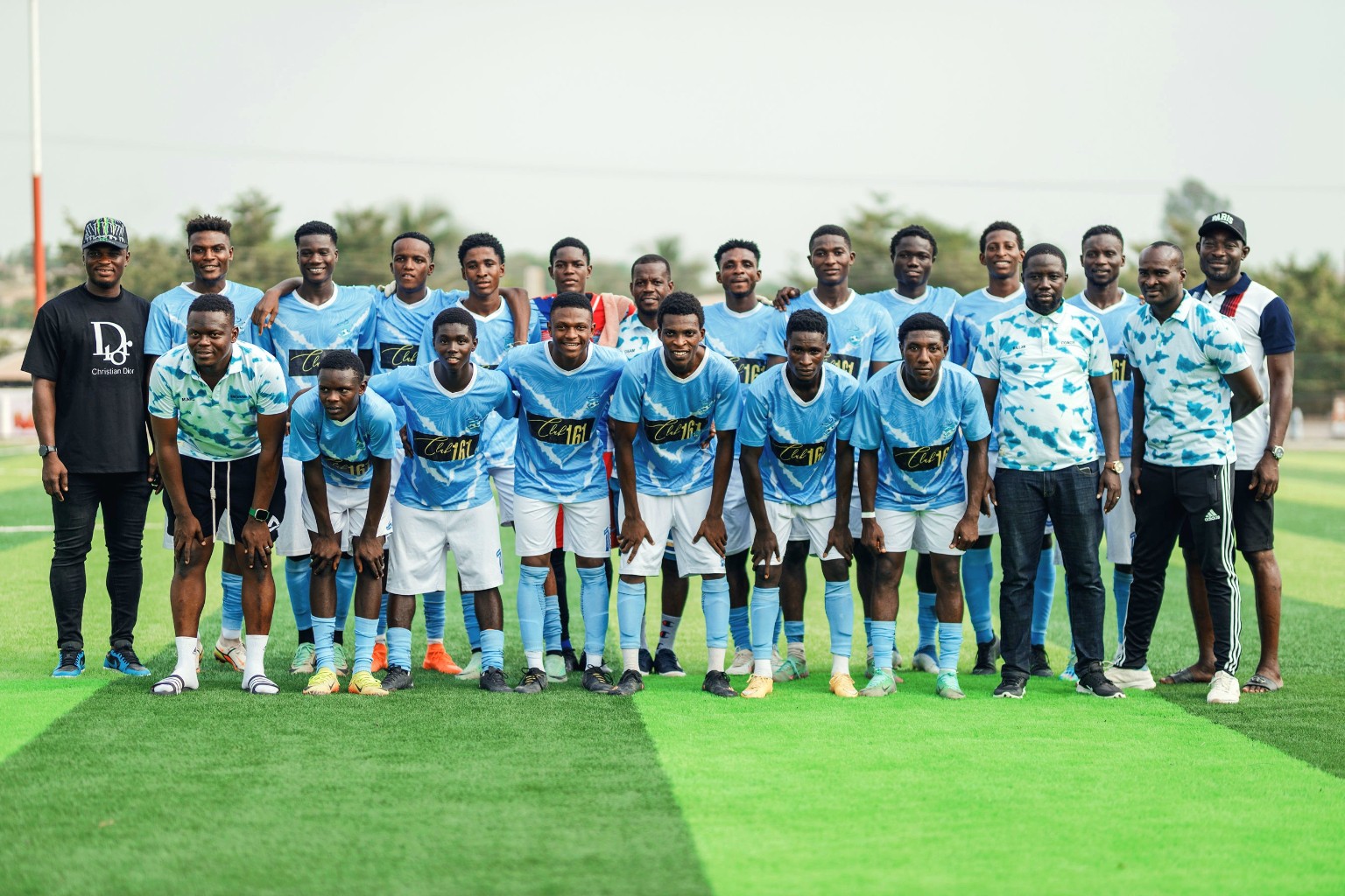 Adisadel Youth SC squad and staff